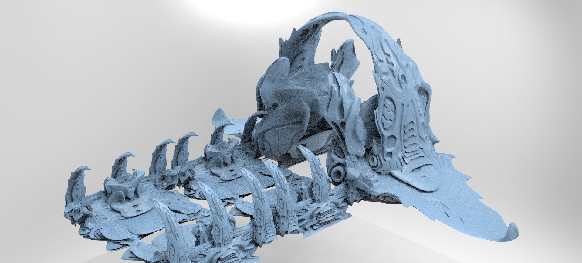 Wraith Hive Monarch base 1 3D model_1