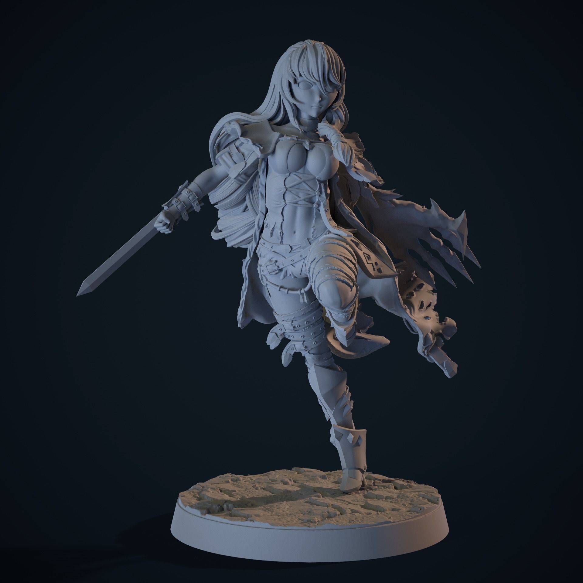Velvet Crowe 3D print model_1