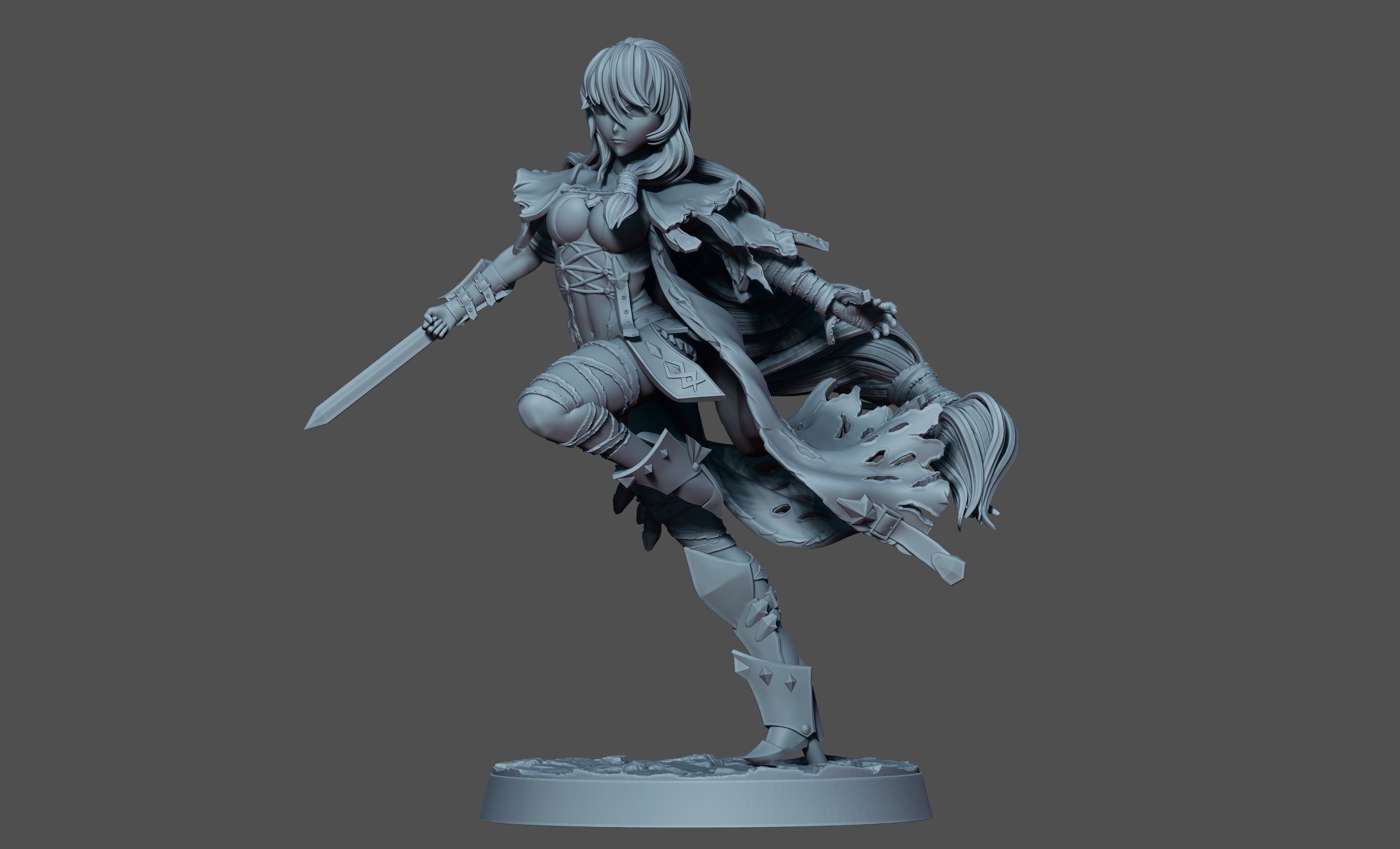 Velvet Crowe 3D print model_2