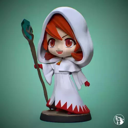 Chibi White Mage