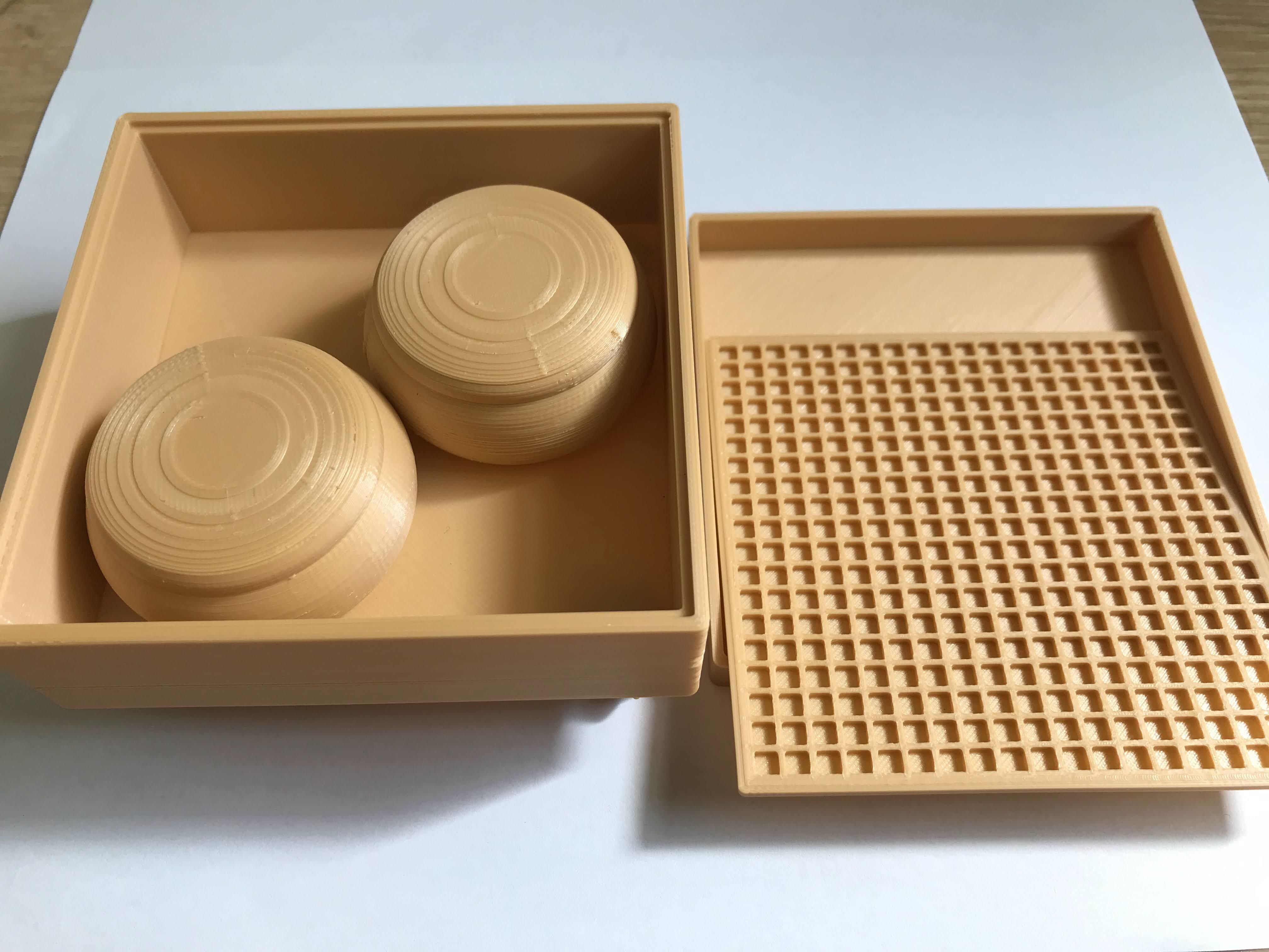 Miniature Baduk board game 3D model 3D printable | CGTrader