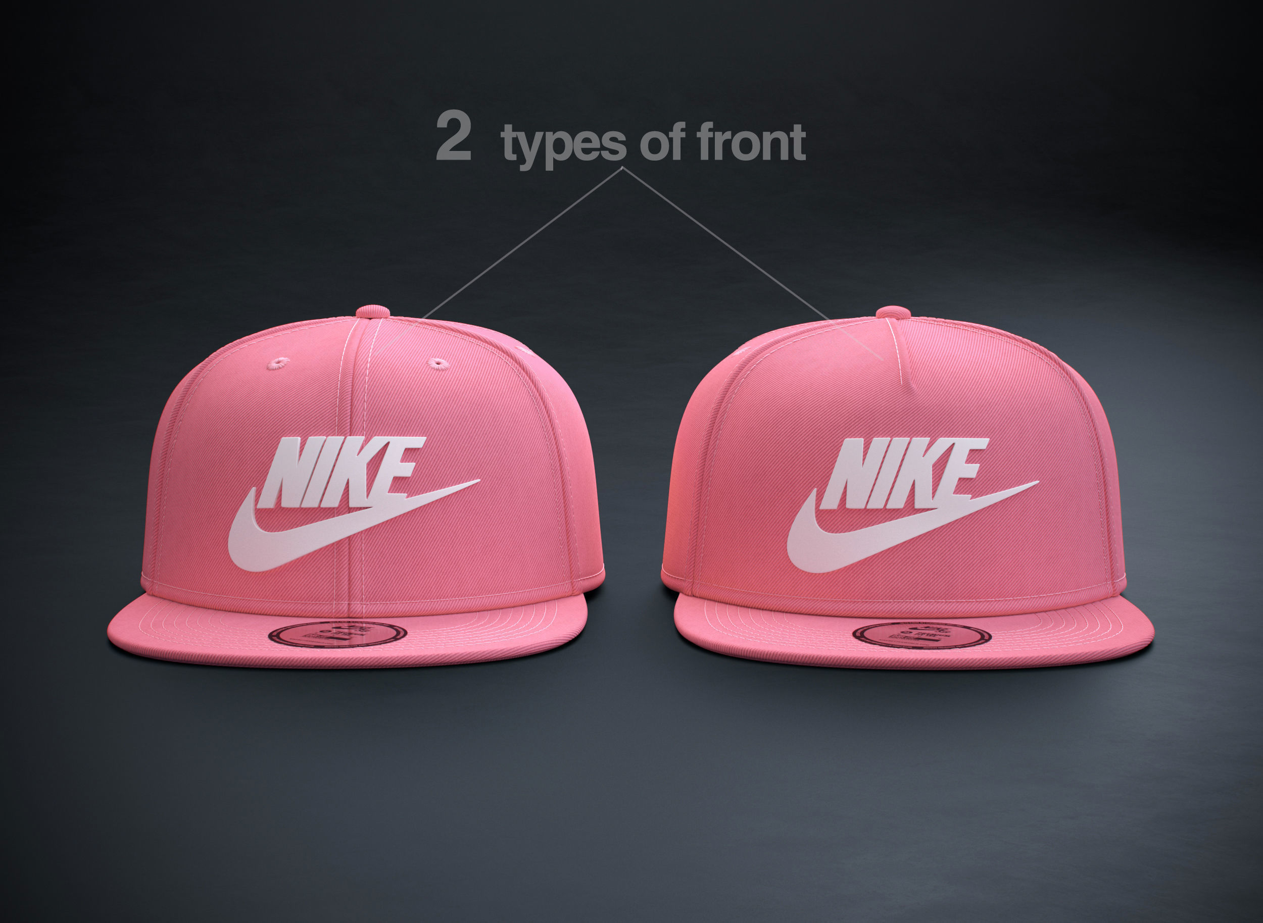 Baseball Hat  3D model_1