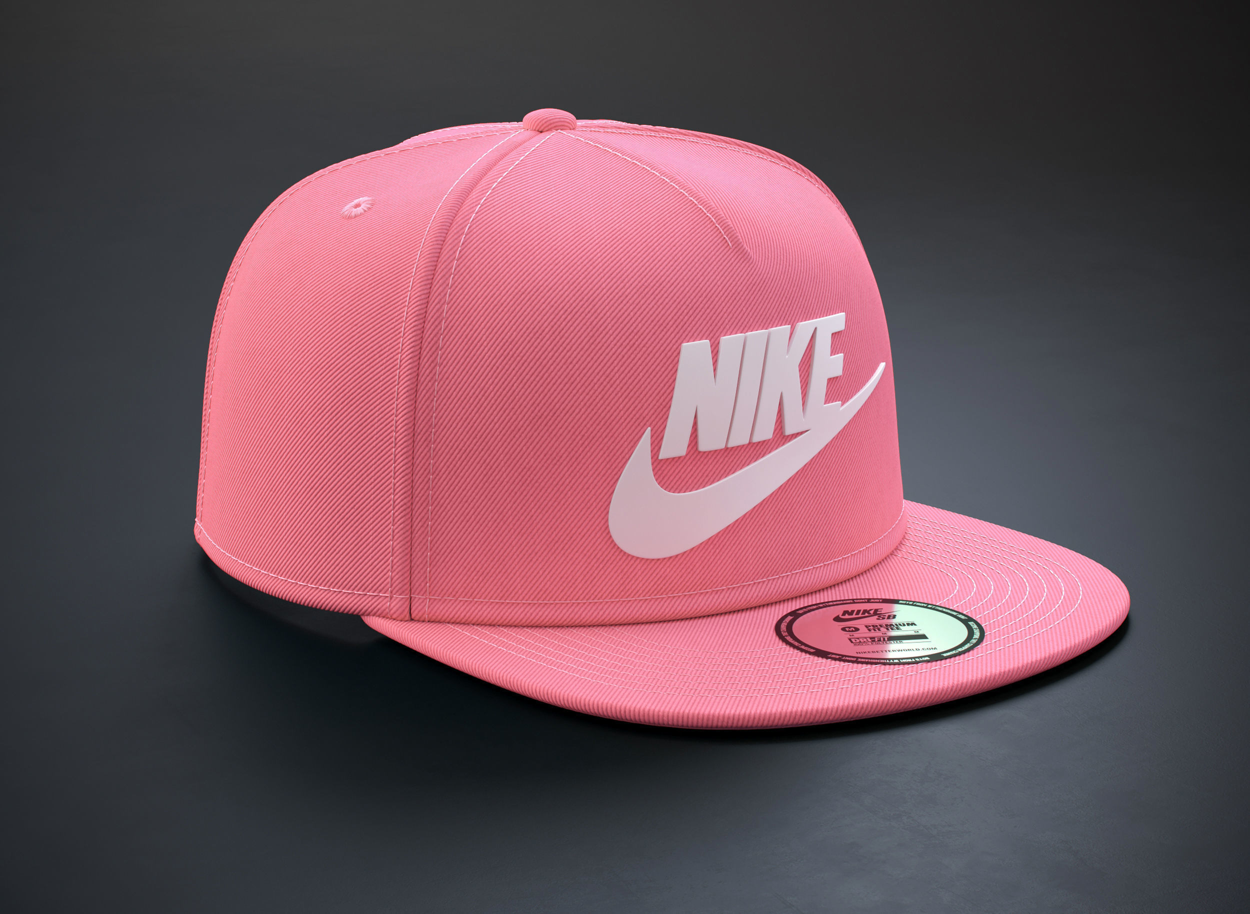 Baseball Hat  3D model_5