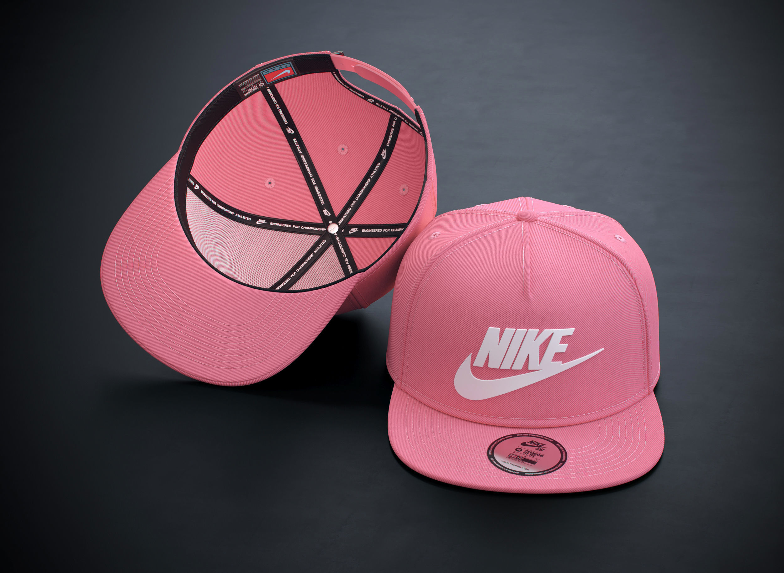 Baseball Hat  3D model_4