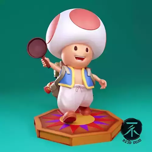 TOAD - THE SUPER MARIO BROS MOVIE 3D print model