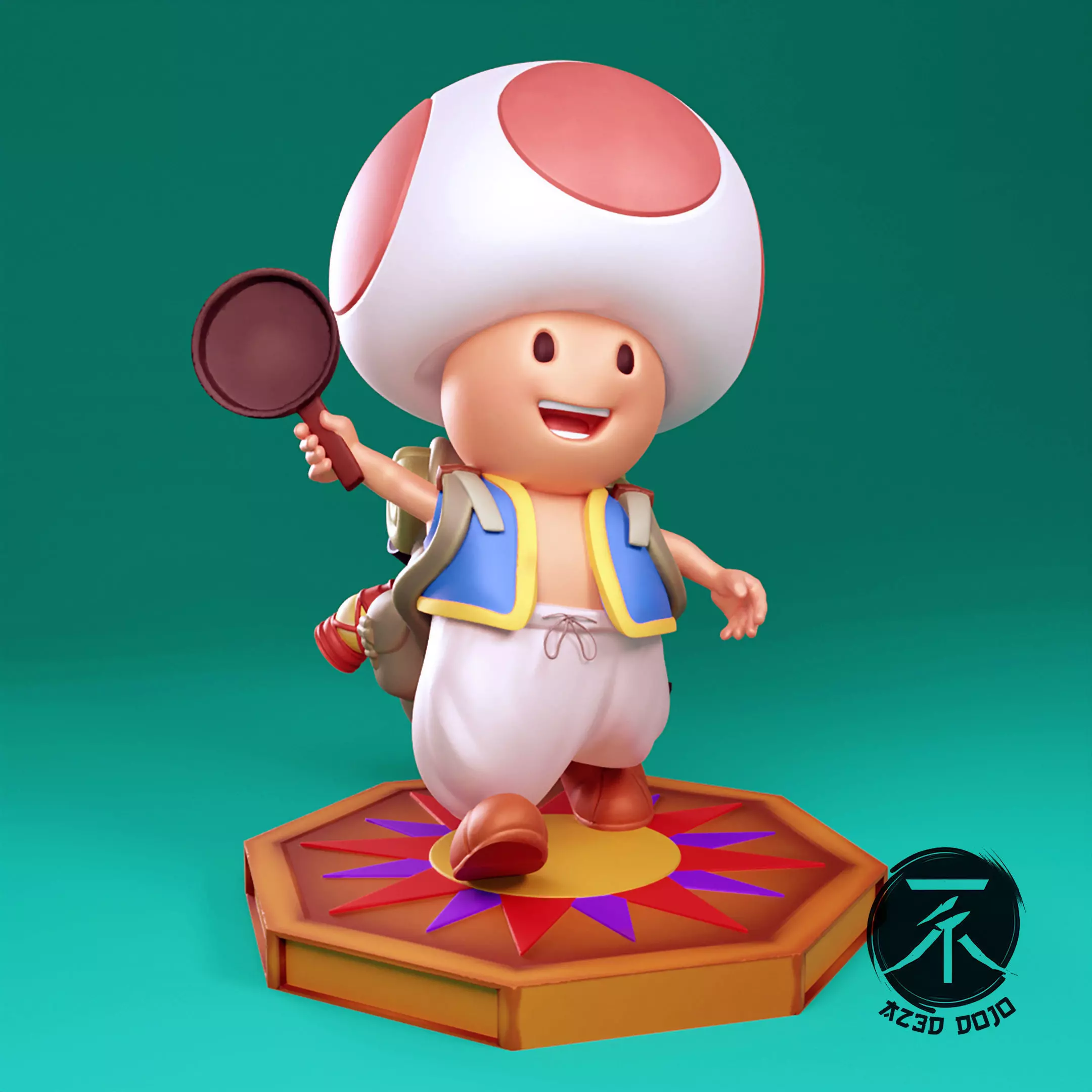 TOAD - THE SUPER MARIO BROS MOVIE 3D print model_0