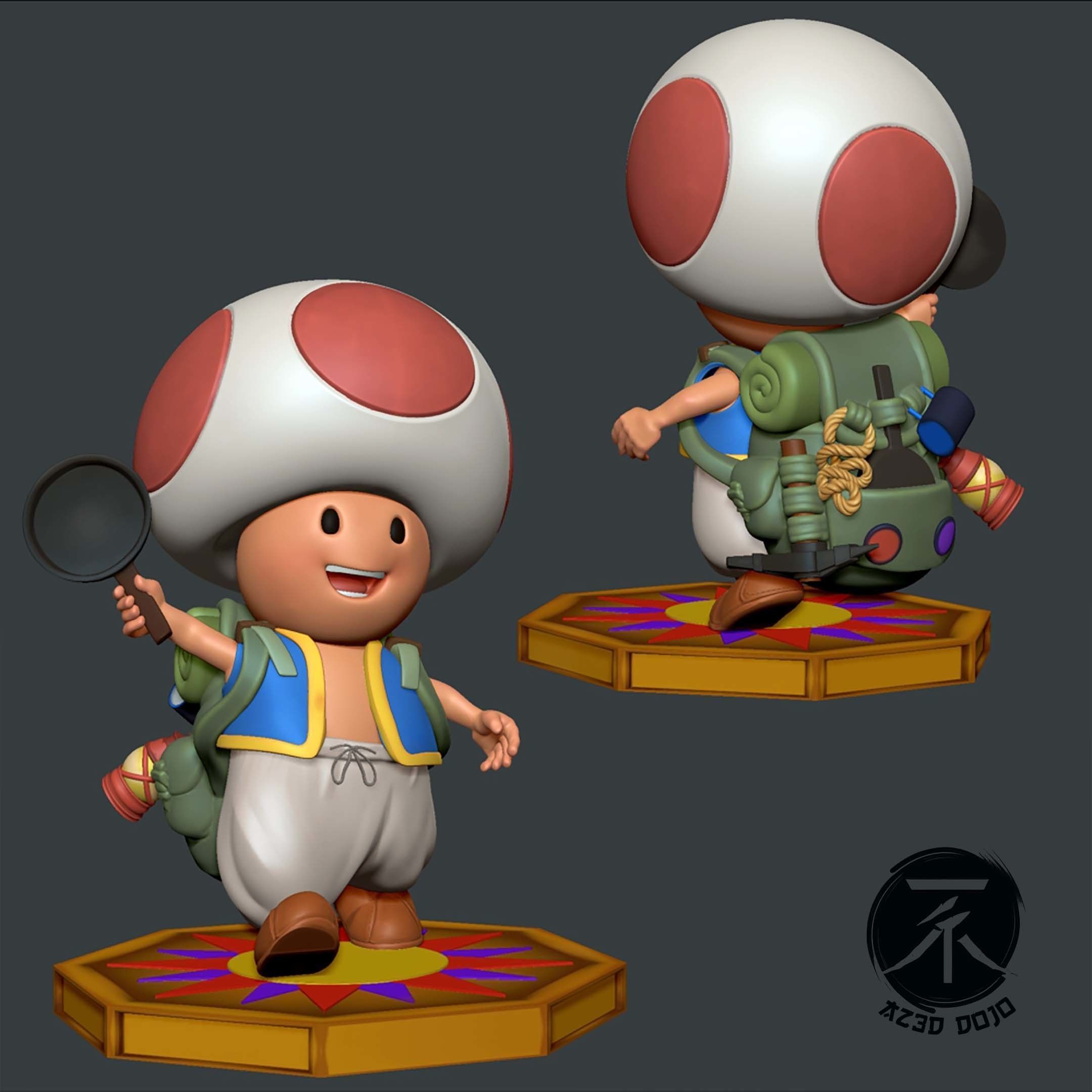 TOAD - THE SUPER MARIO BROS MOVIE 3D print model_2