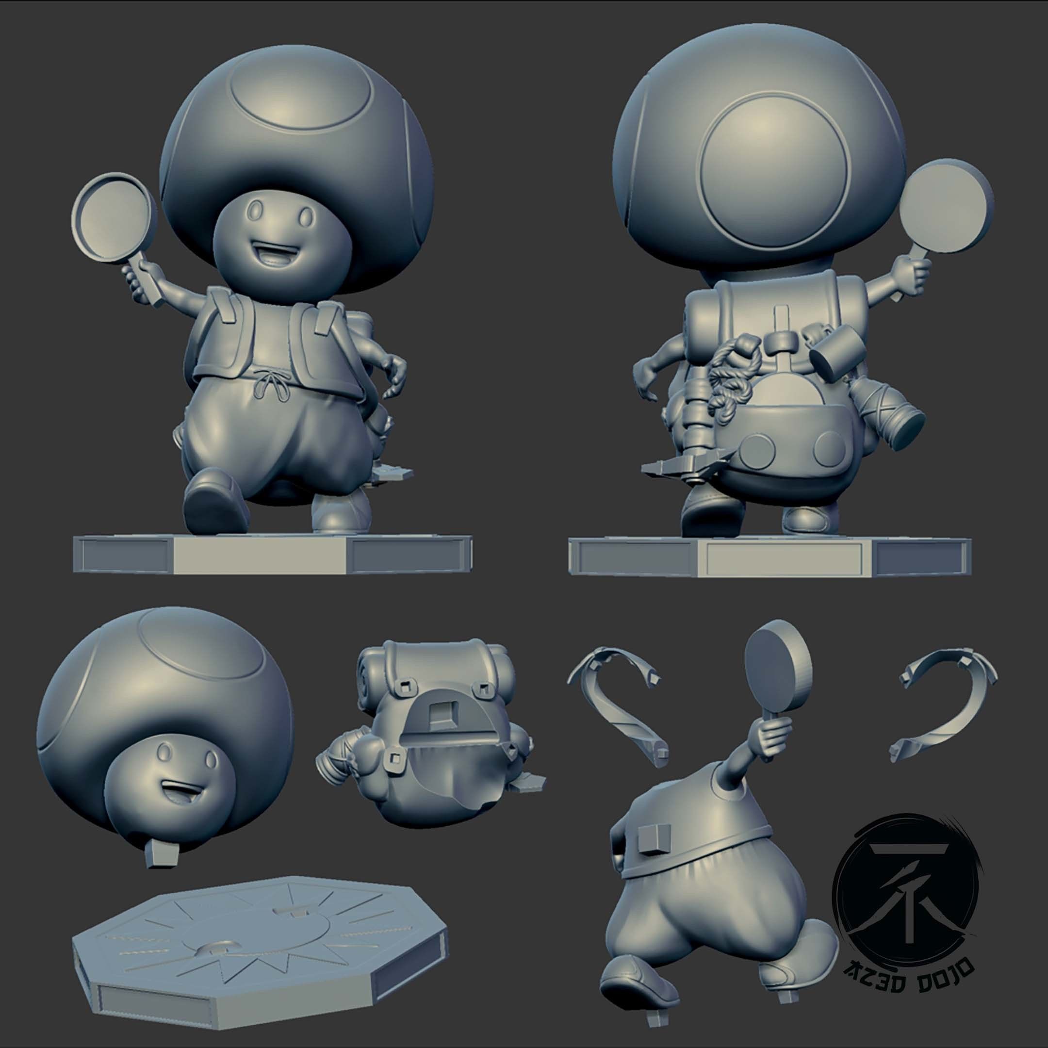 TOAD - THE SUPER MARIO BROS MOVIE 3D print model_3