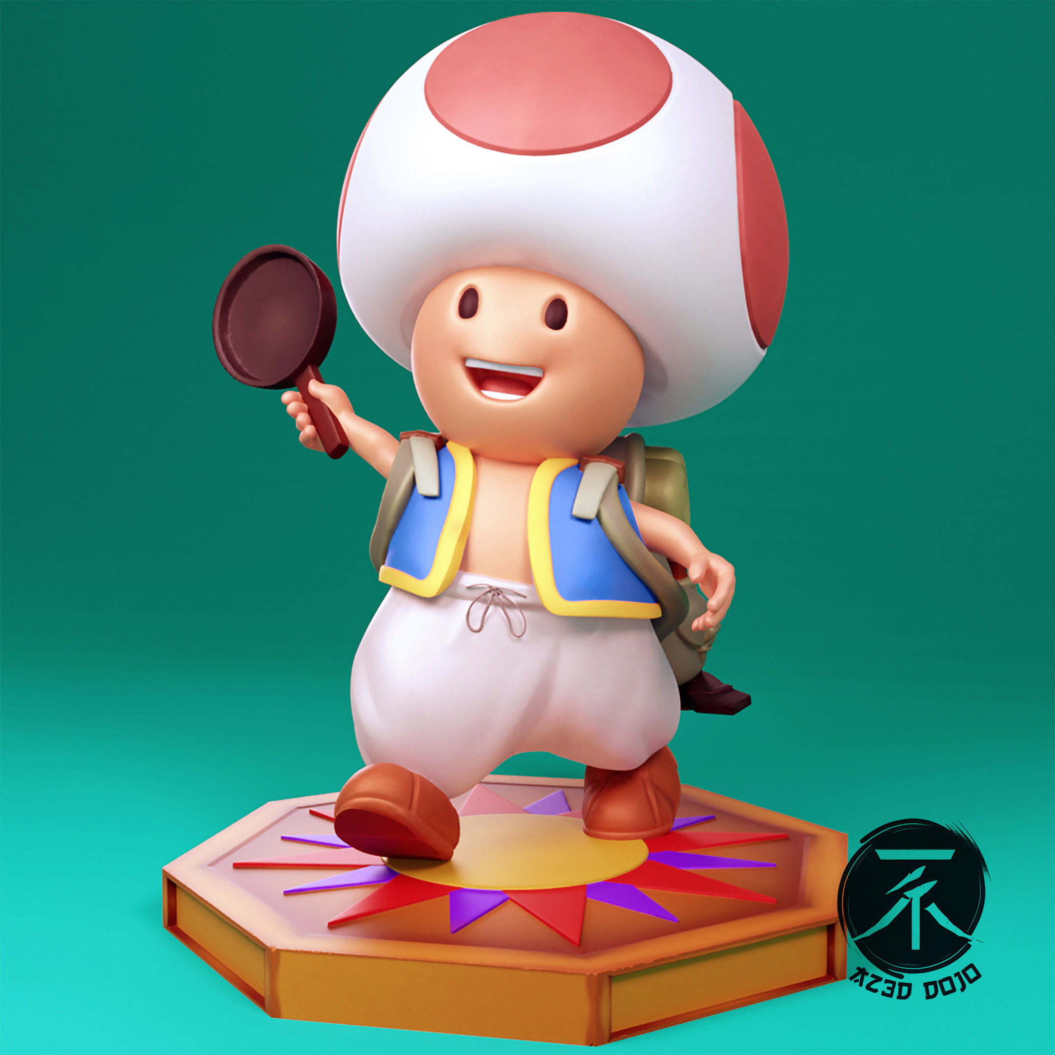 TOAD - THE SUPER MARIO BROS MOVIE 3D print model_1