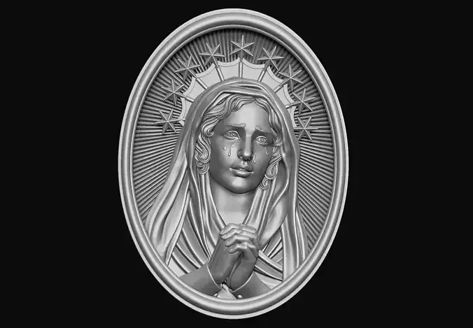 Virgin Mary Pendant
