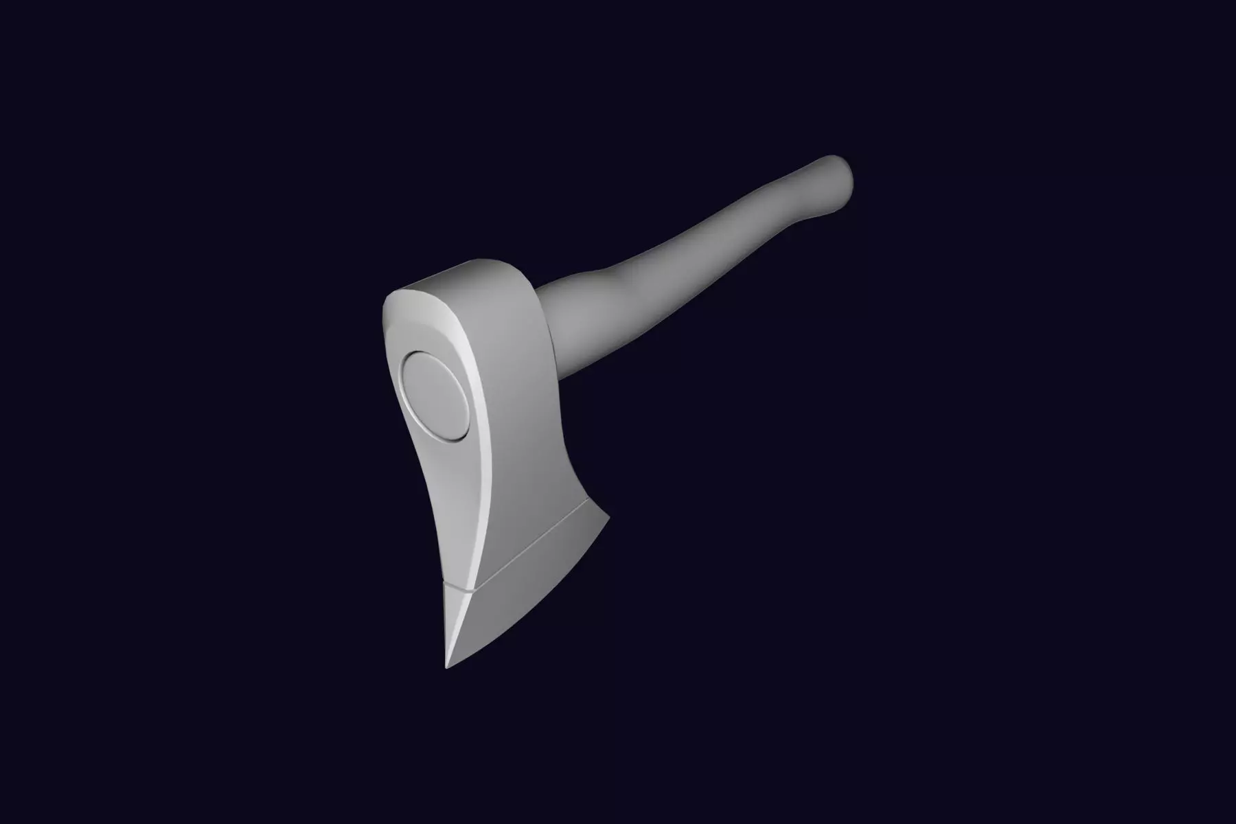 Chopping Axe 3D model_0
