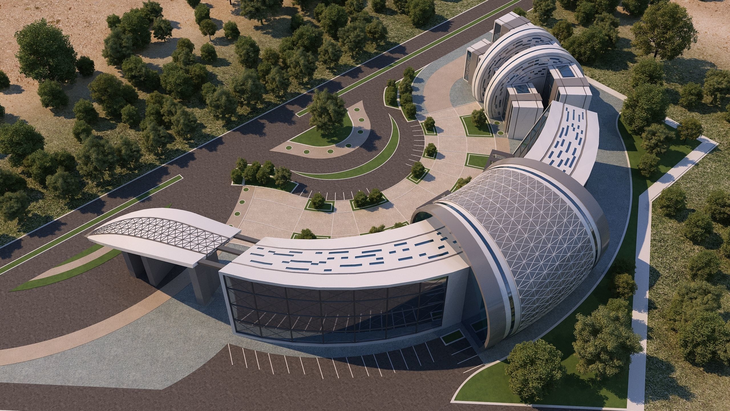 0122 - Architecture Project - 2Ds Drawing - 3Ds Files 3D model_1