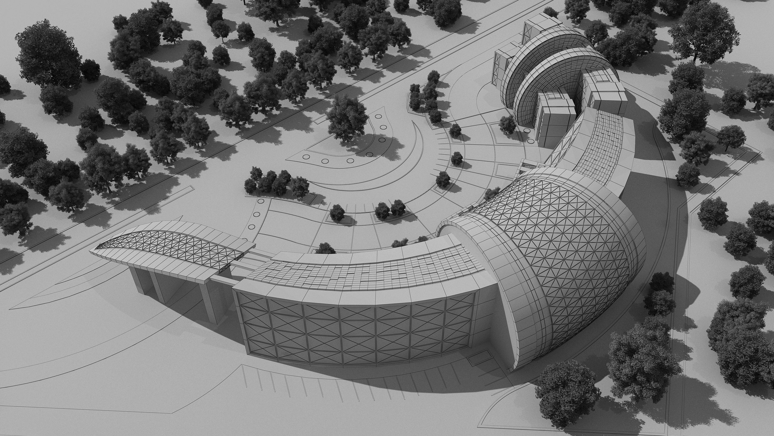 0122 - Architecture Project - 2Ds Drawing - 3Ds Files 3D model_11