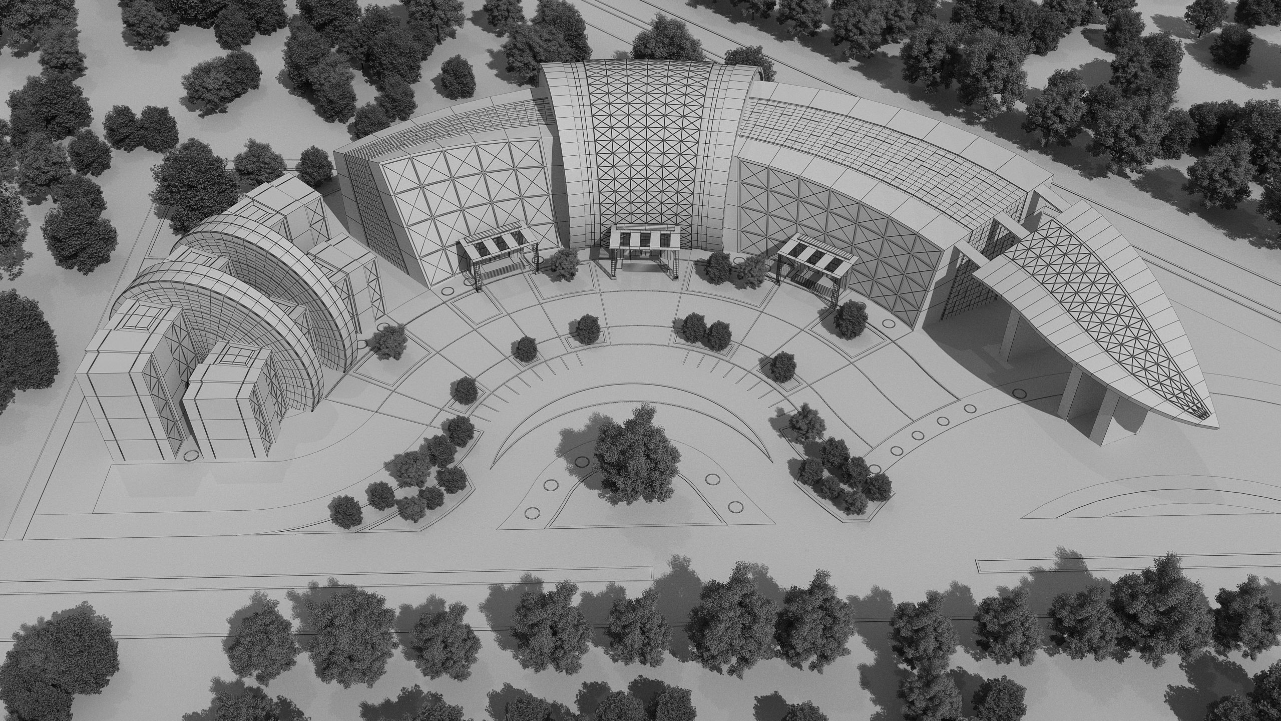 0122 - Architecture Project - 2Ds Drawing - 3Ds Files 3D model_10