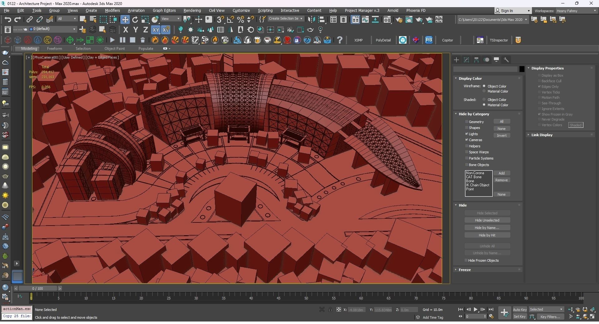 0122 - Architecture Project - 2Ds Drawing - 3Ds Files 3D model_27