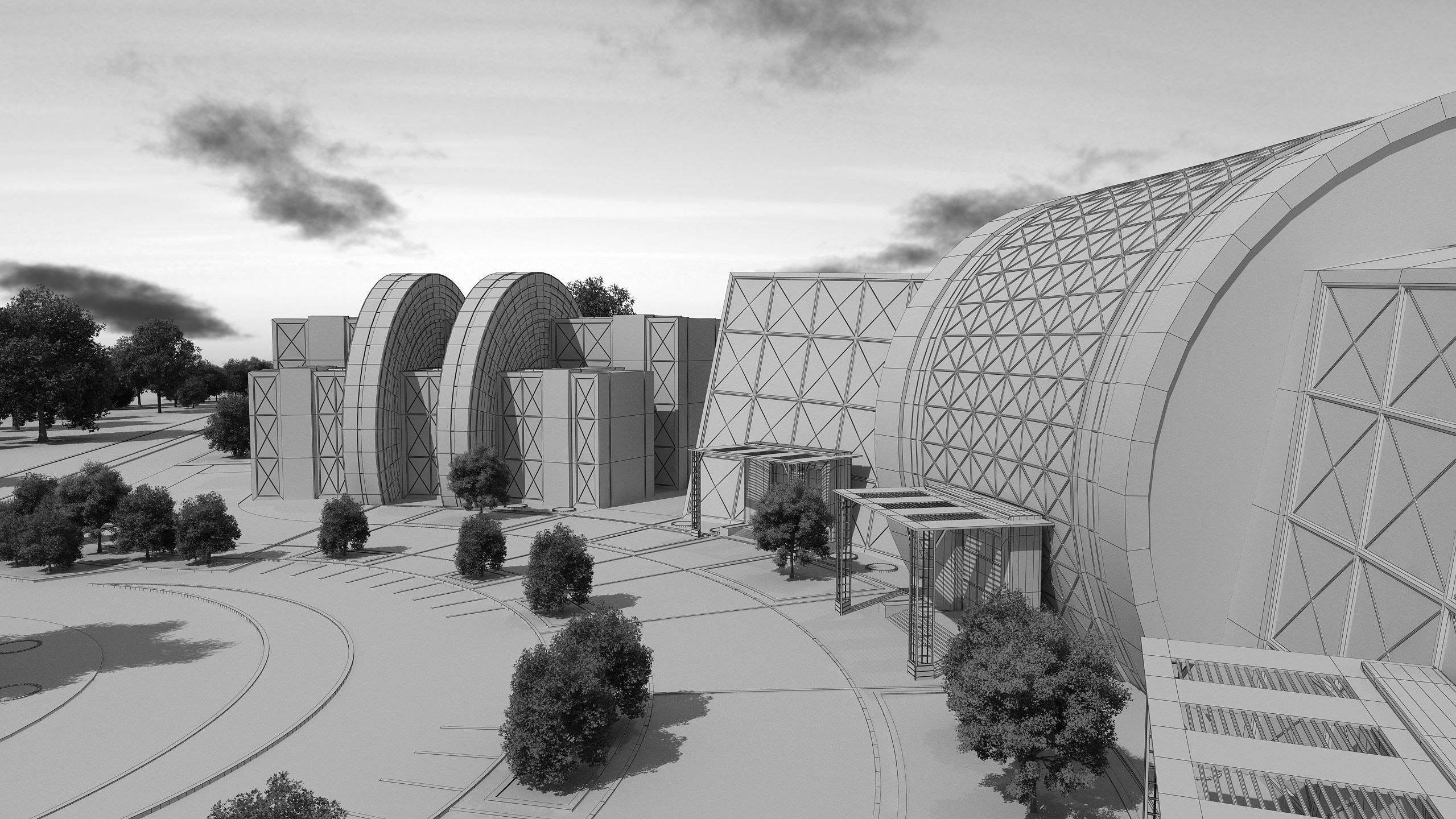 0122 - Architecture Project - 2Ds Drawing - 3Ds Files 3D model_14