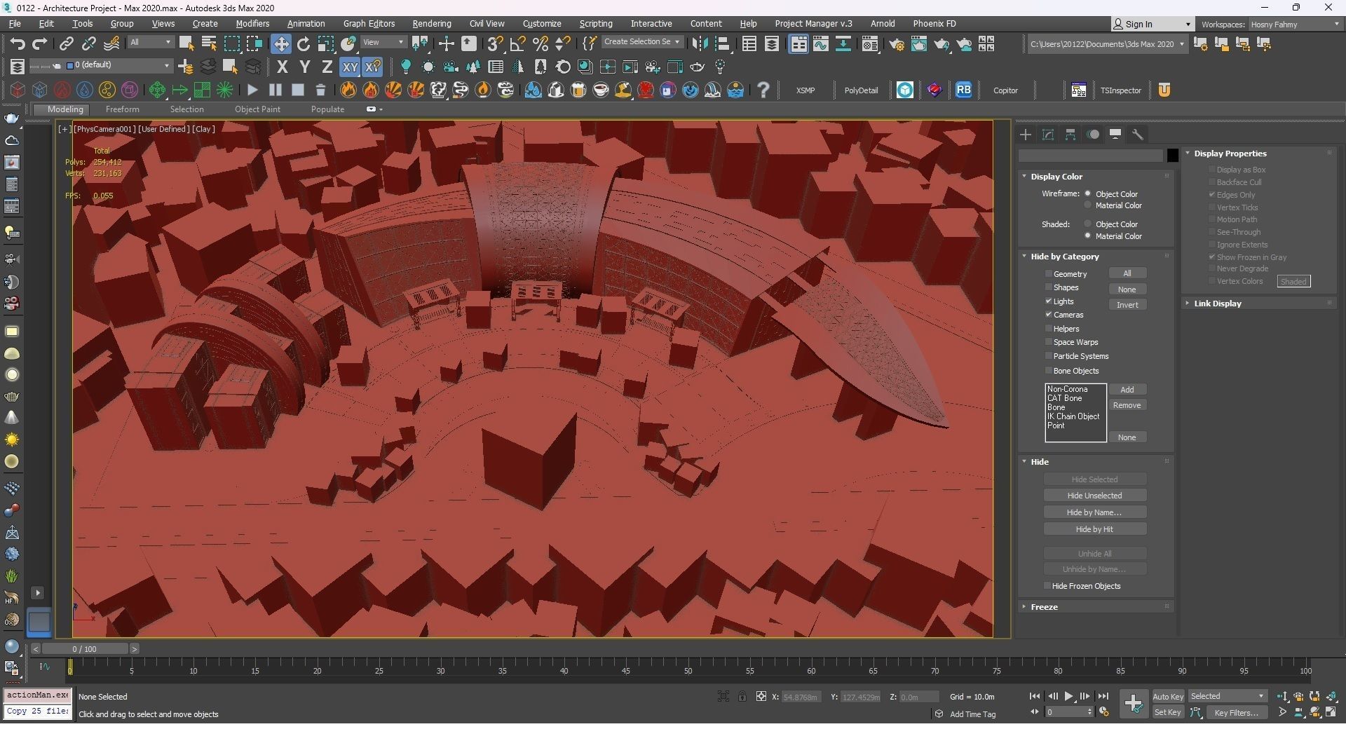 0122 - Architecture Project - 2Ds Drawing - 3Ds Files 3D model_26
