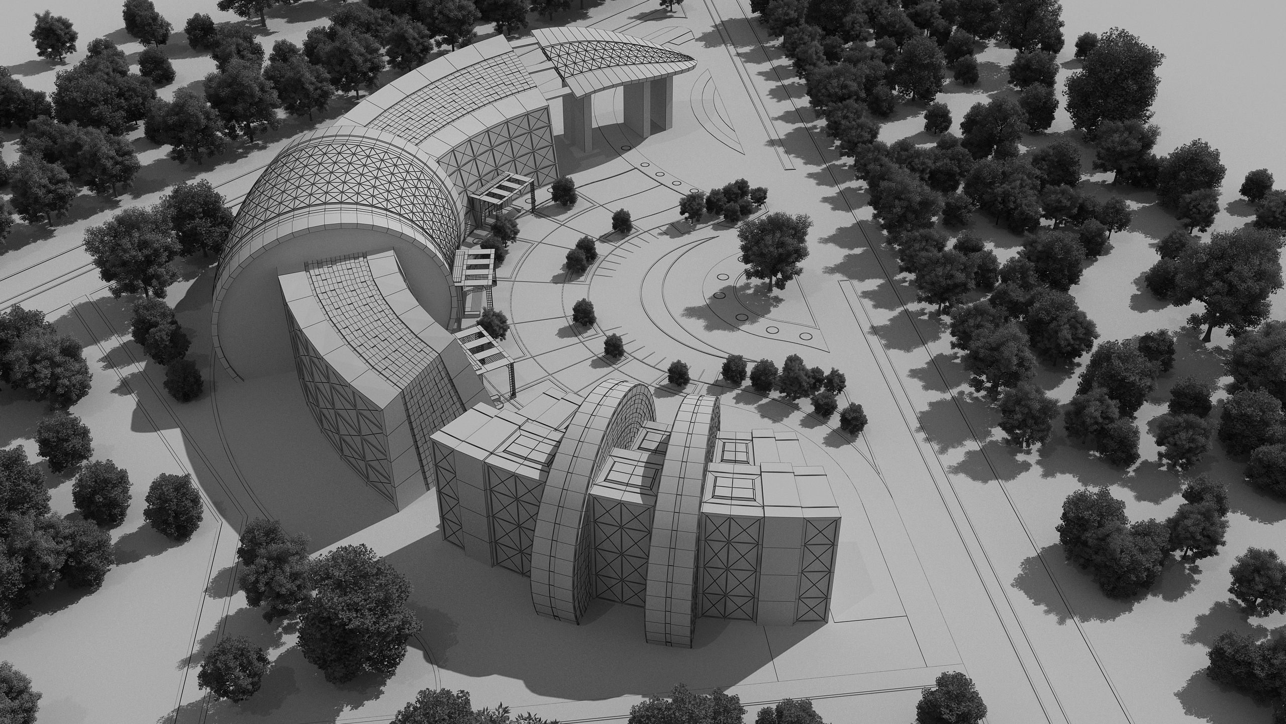 0122 - Architecture Project - 2Ds Drawing - 3Ds Files 3D model_12