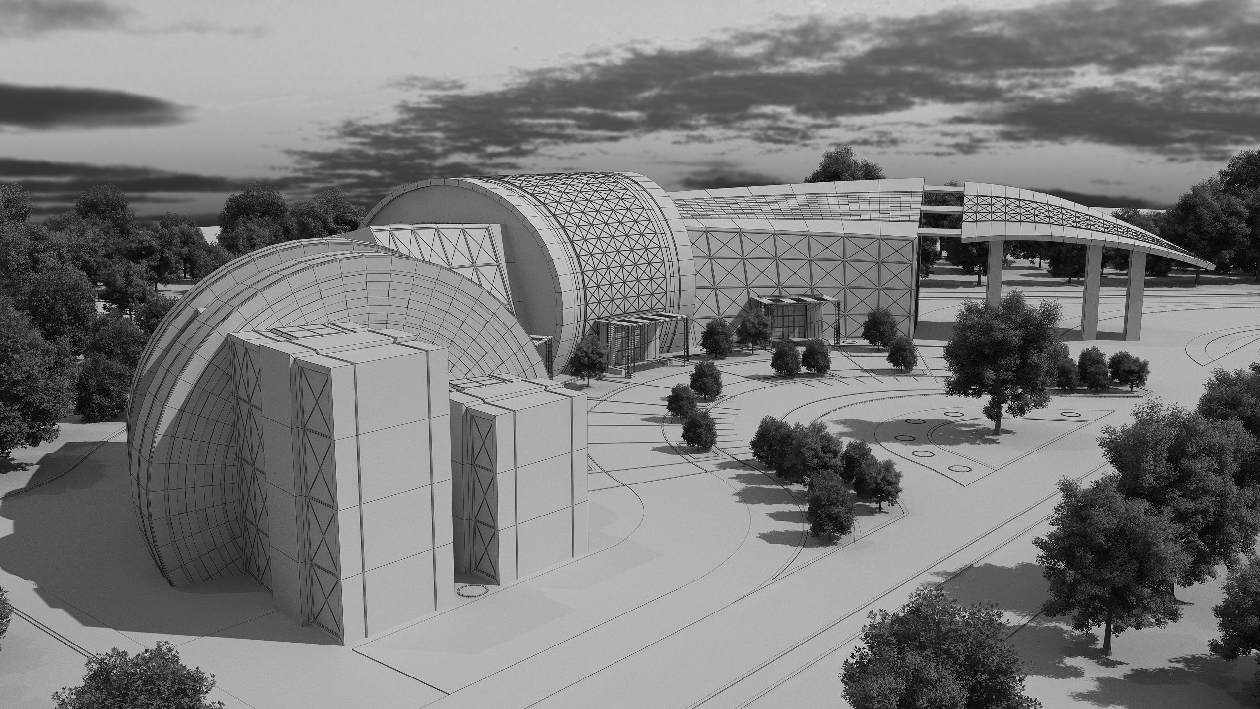 0122 - Architecture Project - 2Ds Drawing - 3Ds Files 3D model_13