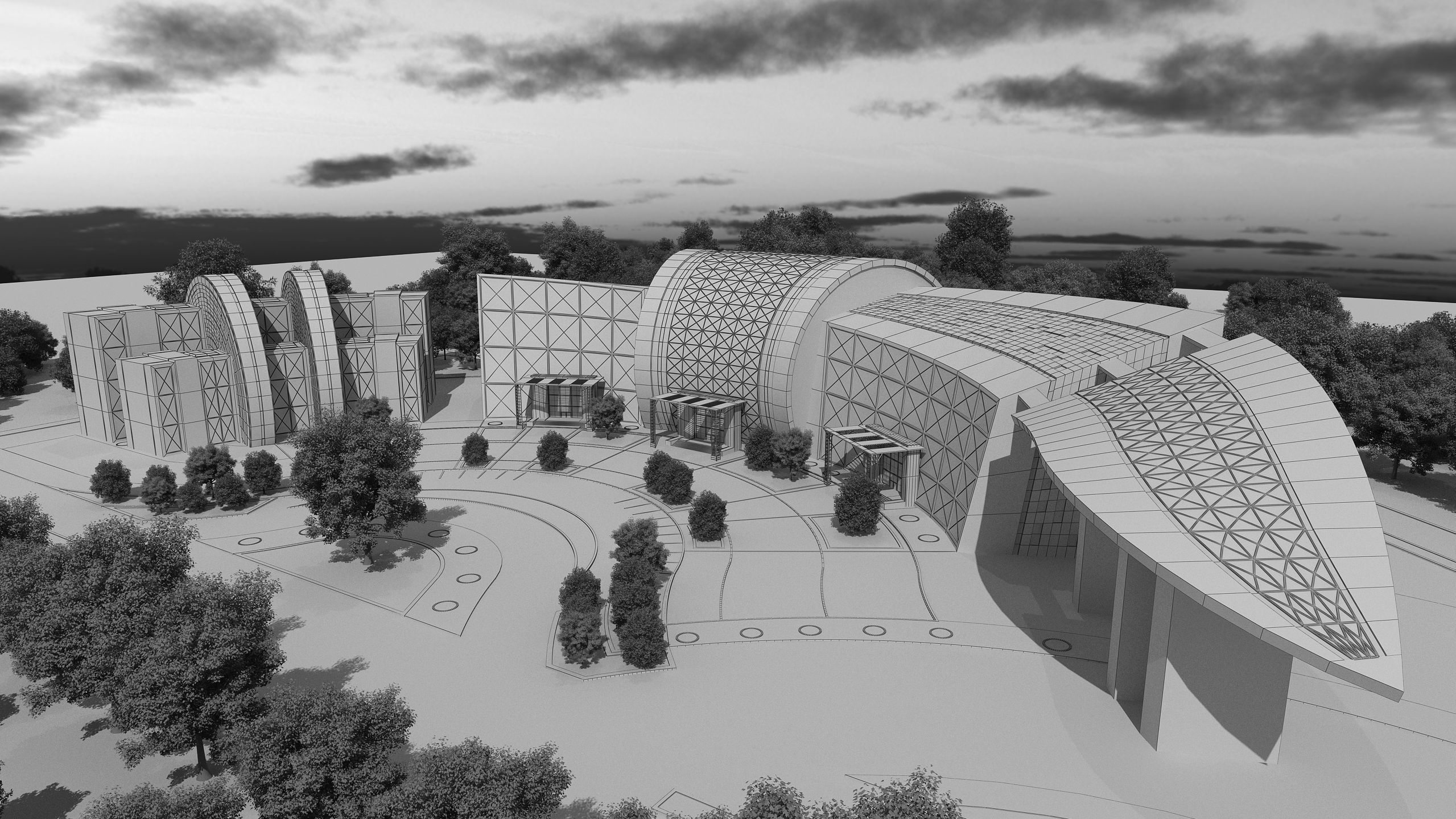 0122 - Architecture Project - 2Ds Drawing - 3Ds Files 3D model_16