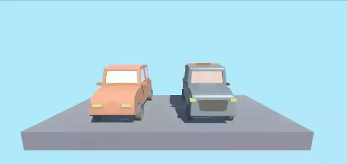 Low Poly Cars two