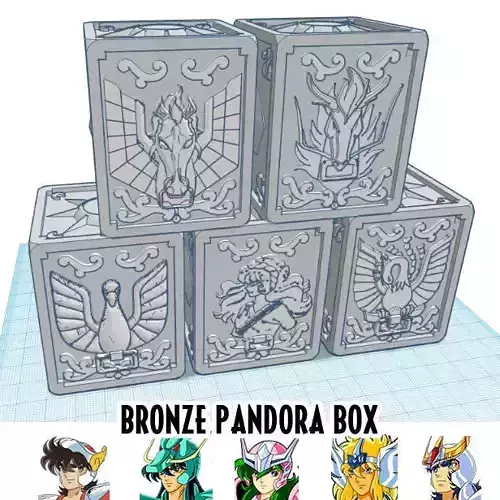 Saint Seiya Bronze Pandora Box Cloth Myth Multipart