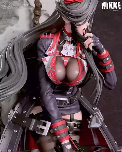 Maiden anime statue 3D print model