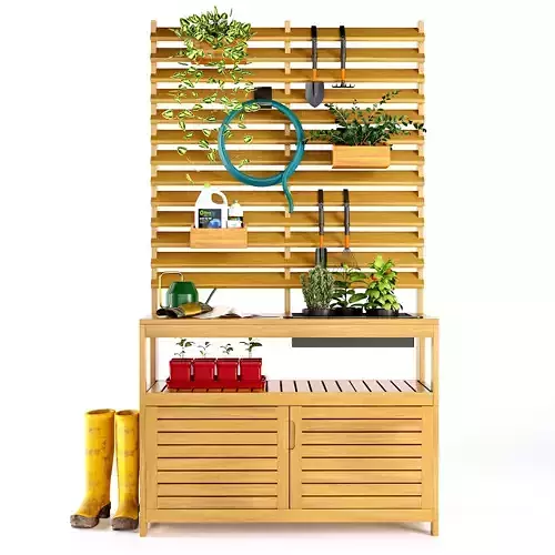 Wassif garden furniture LaRedoute 3D model