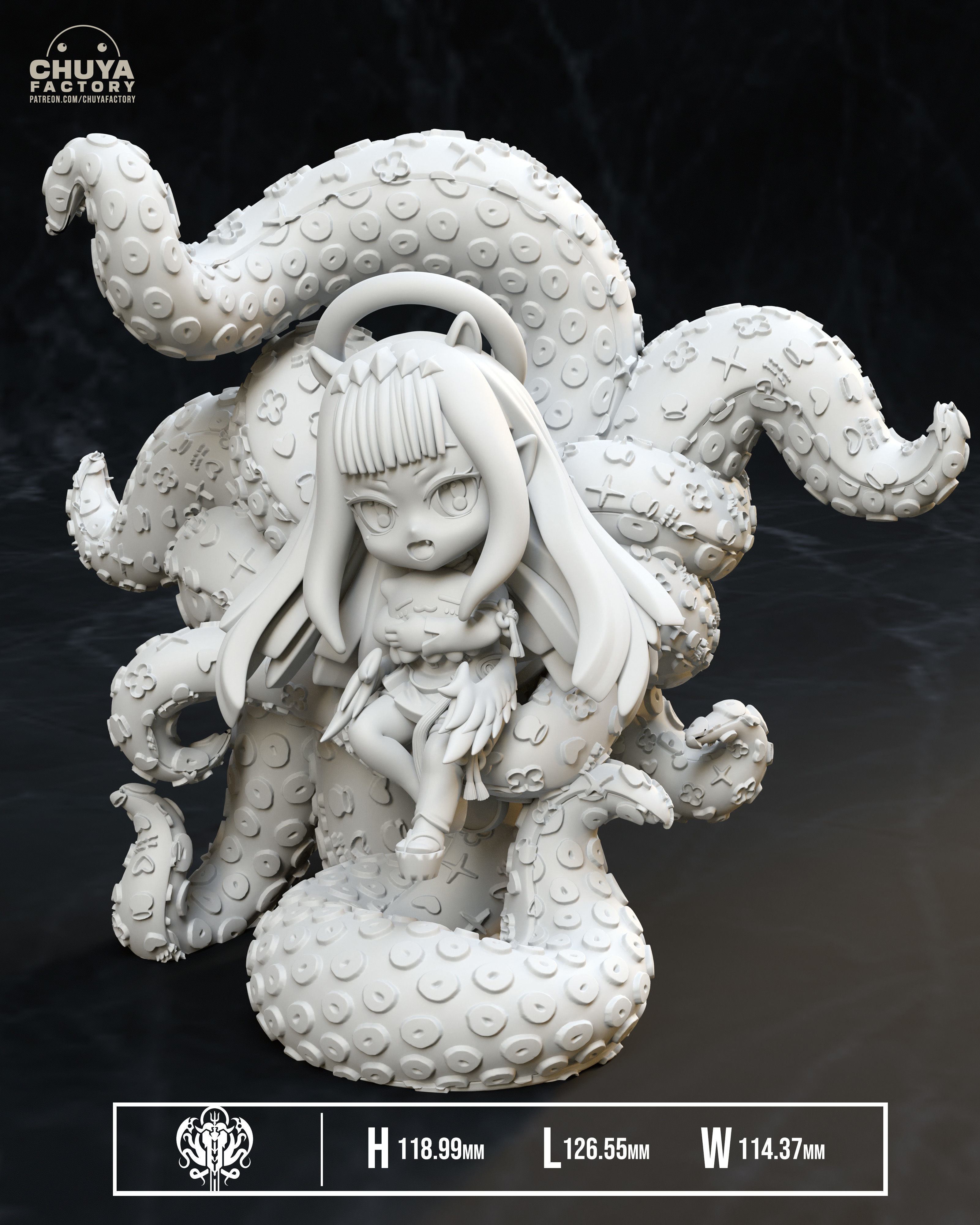 Ninomae Inanis 3D print model_5