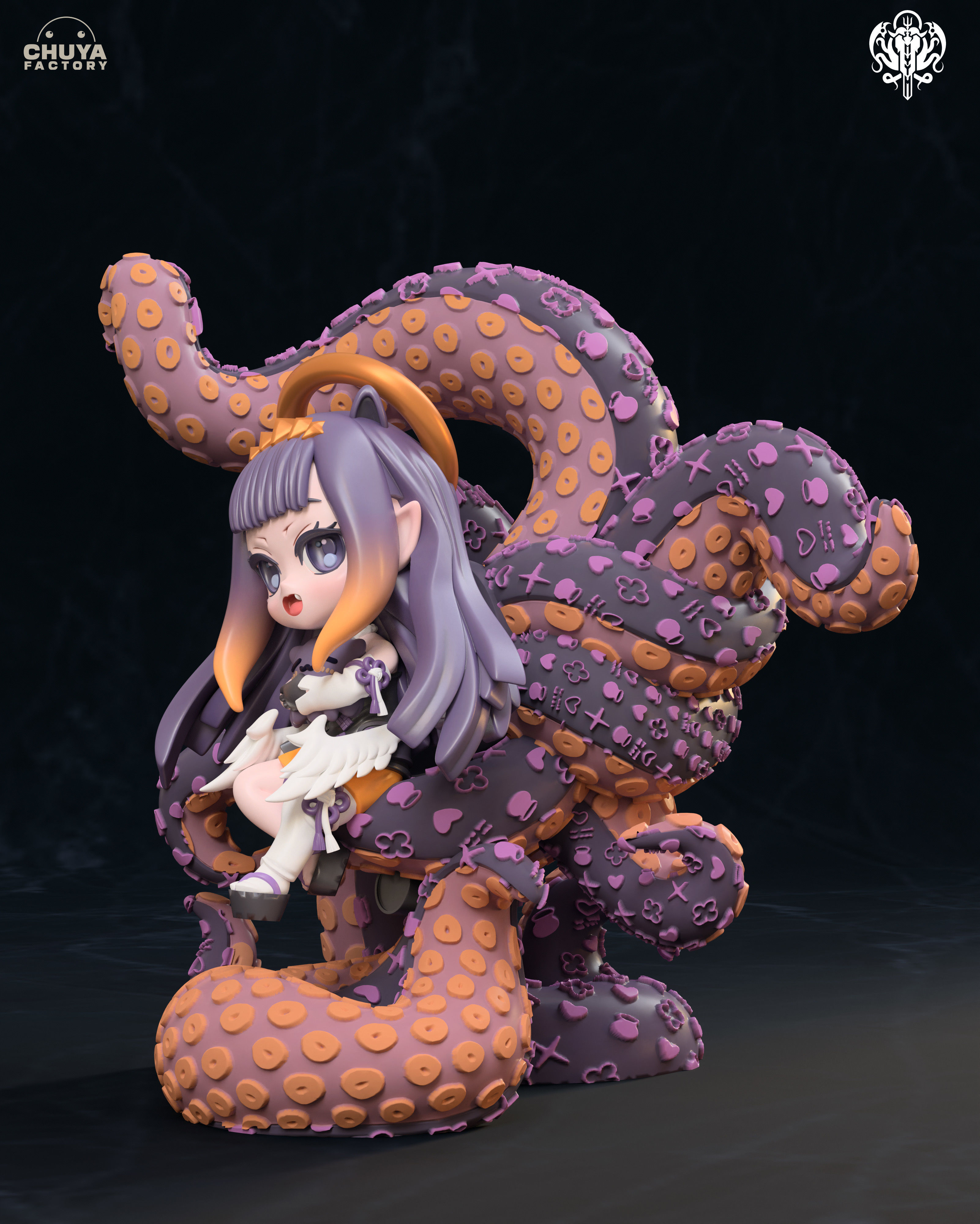 Ninomae Inanis 3D print model_2