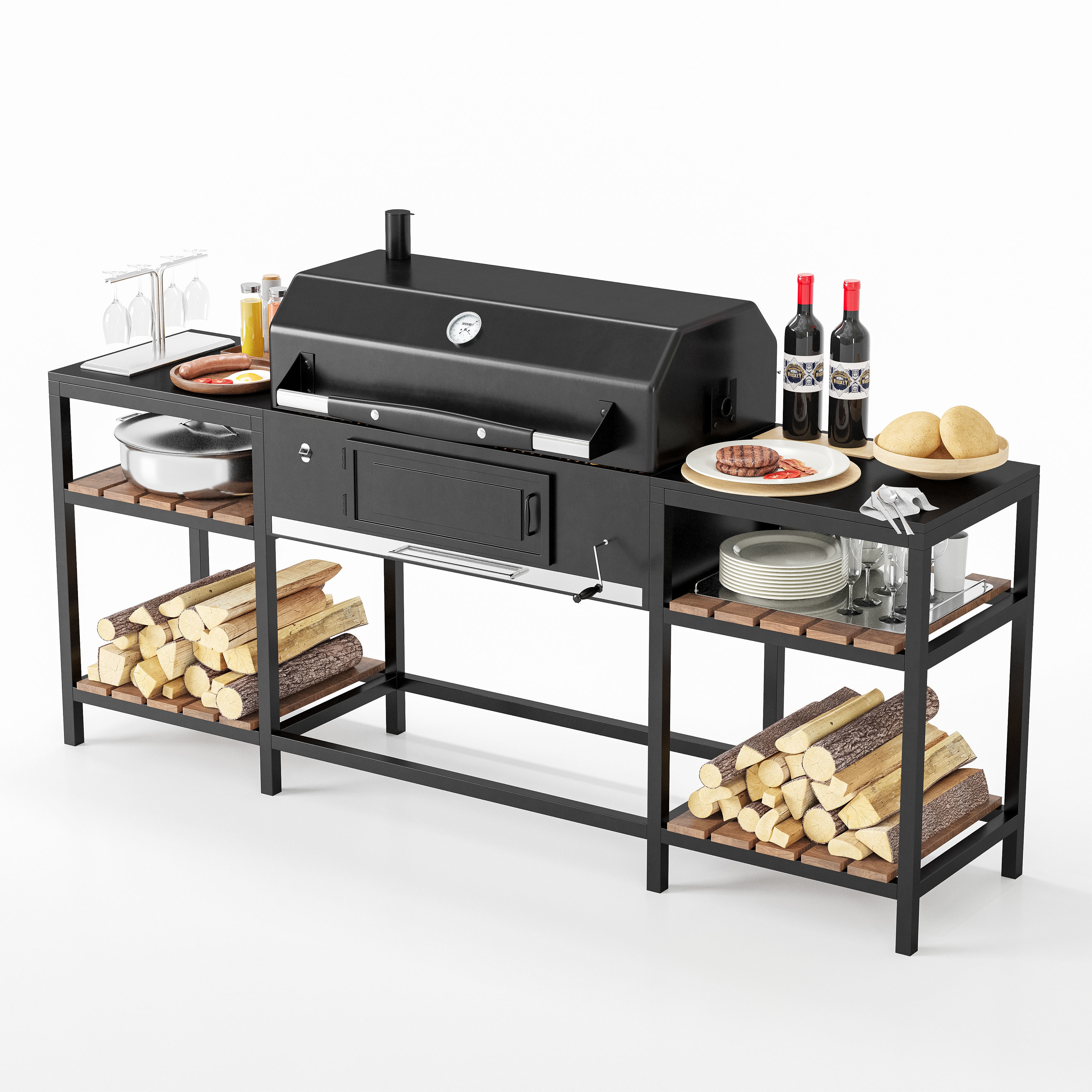 Barbecue 20 3D model_1