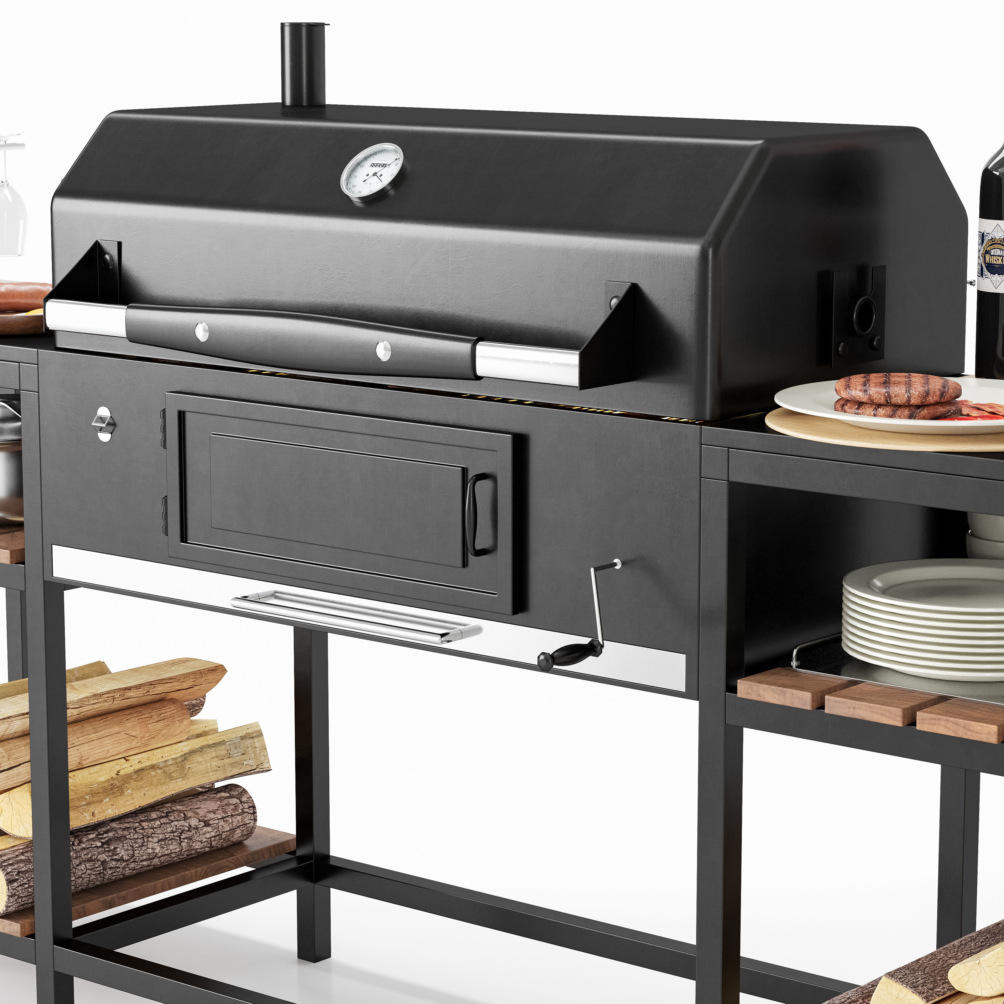 Barbecue 20 3D model_5