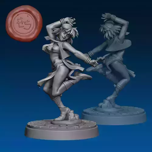 Nadia Nadia and the Secret of Blue Water - 32mm Miniature