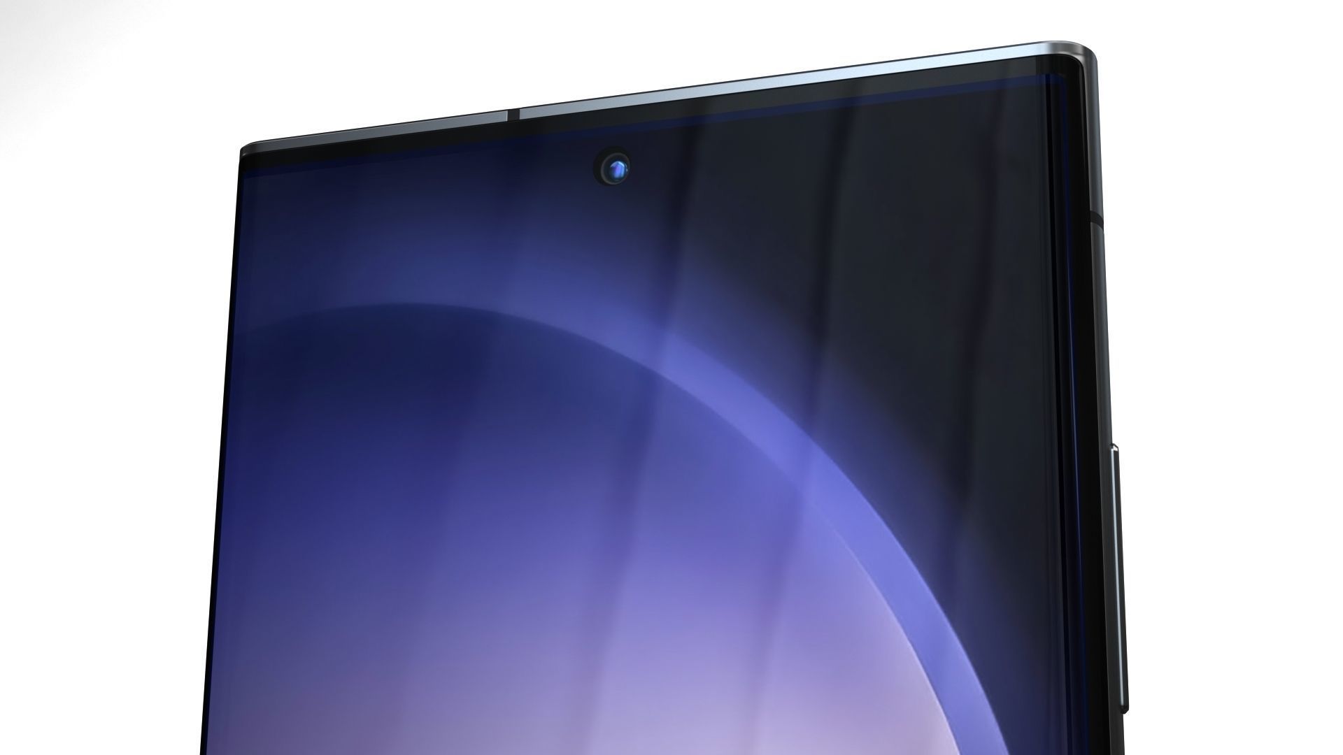 Samsung Galaxy S23 Ultra Graphite Low-poly 3D model_21