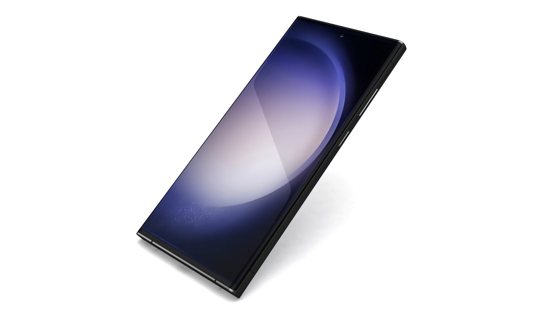 Samsung Galaxy S23 Ultra Graphite Low-poly 3D model_17