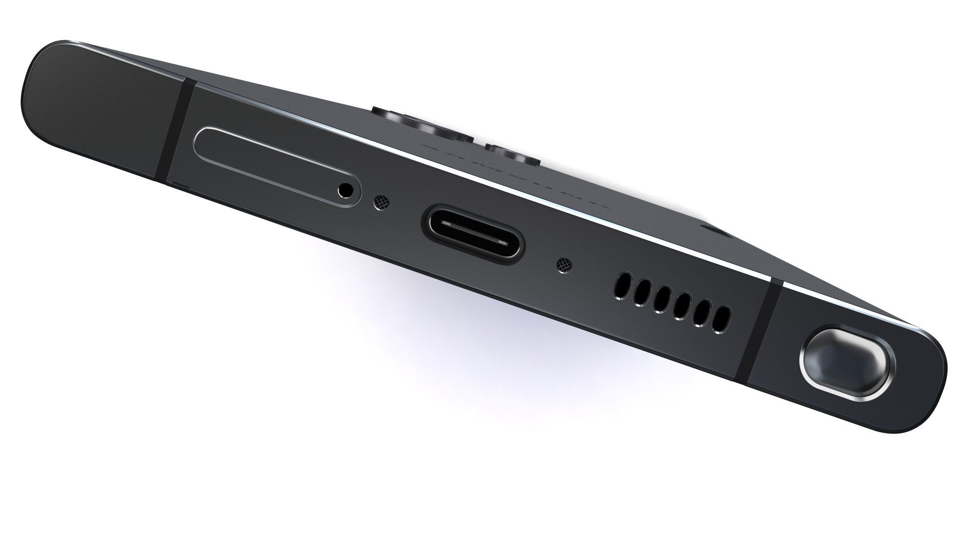 Samsung Galaxy S23 Ultra Graphite Low-poly 3D model_20