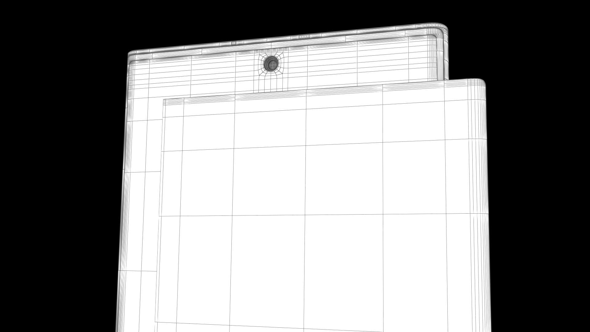 Samsung Galaxy S23 Ultra Graphite Low-poly 3D model_31