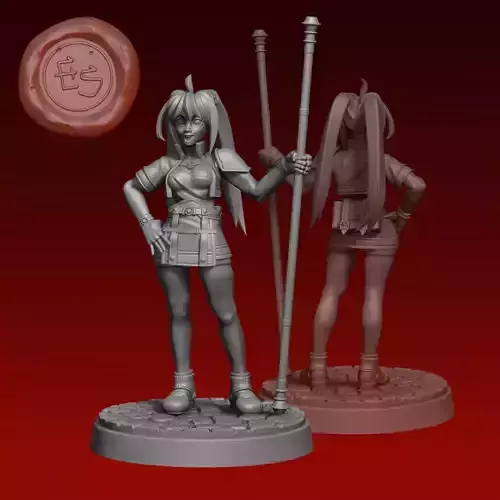 Estelle Bright Trails in the Sky - 32mm Miniature