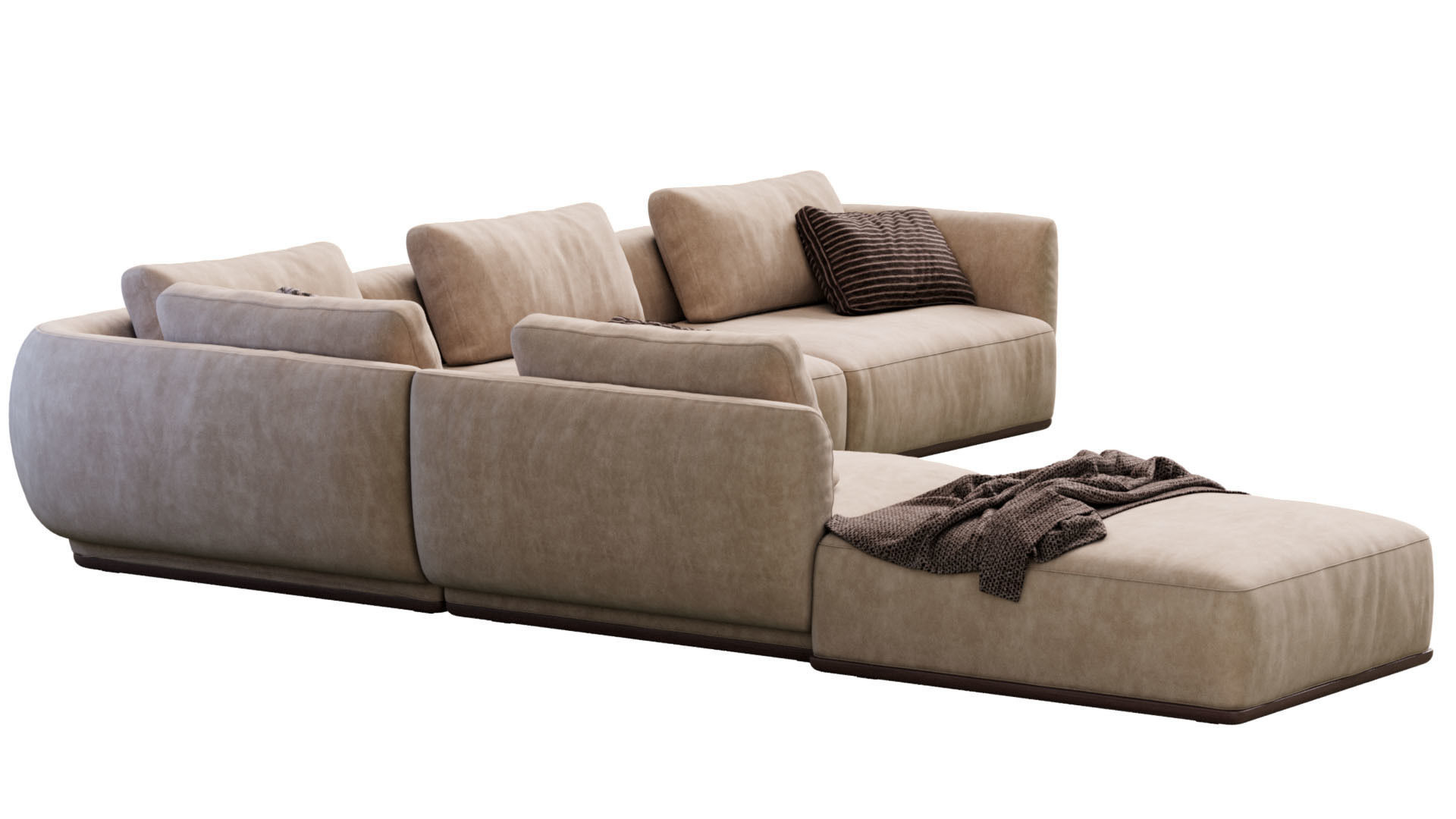 Smooth Sofa By Blanche 3D model_4