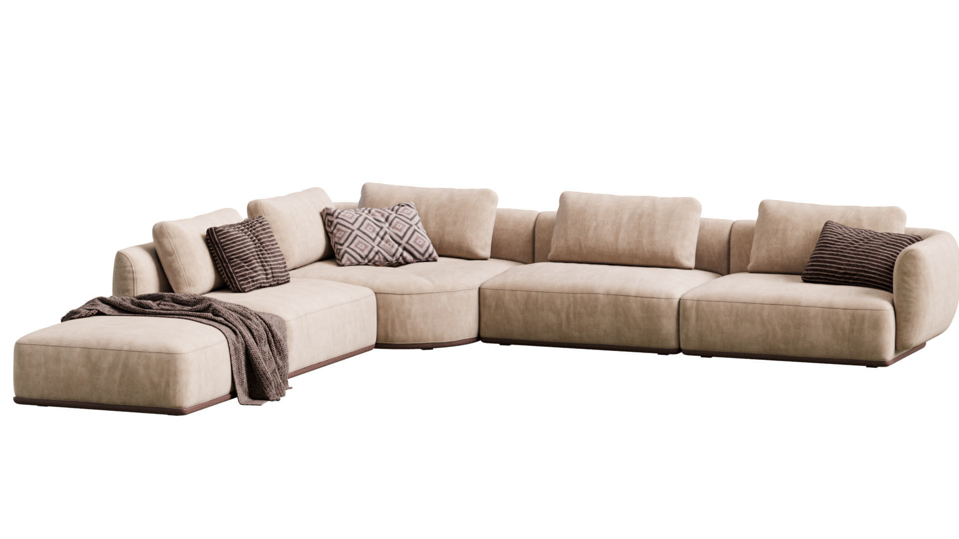 Smooth Sofa By Blanche 3D model_6