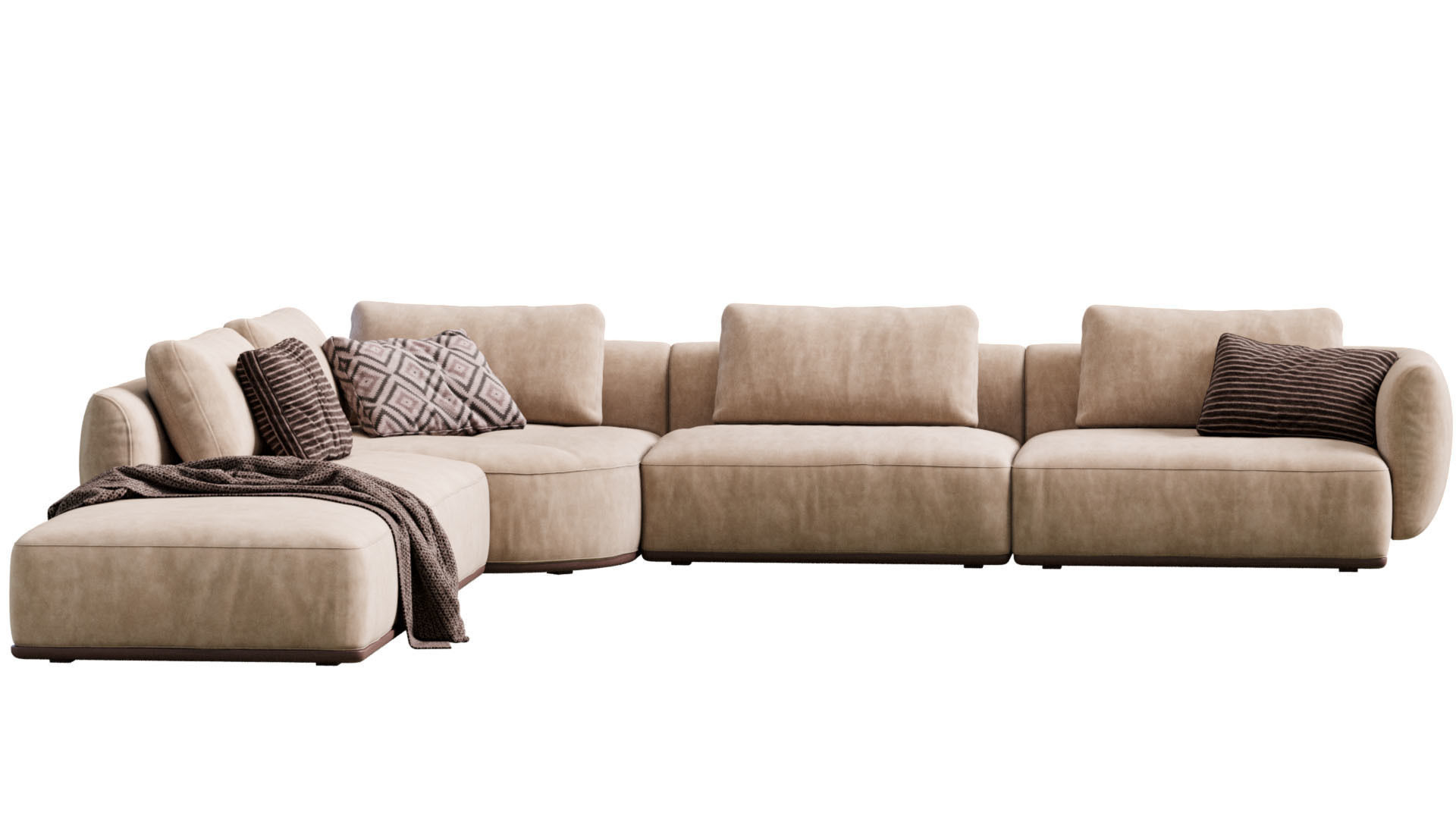 Smooth Sofa By Blanche 3D model_5