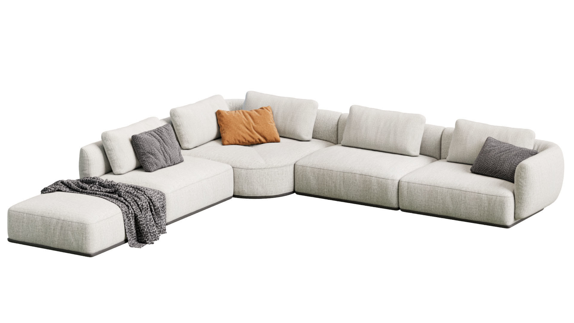 Smooth Sofa By Blanche 3D model_13