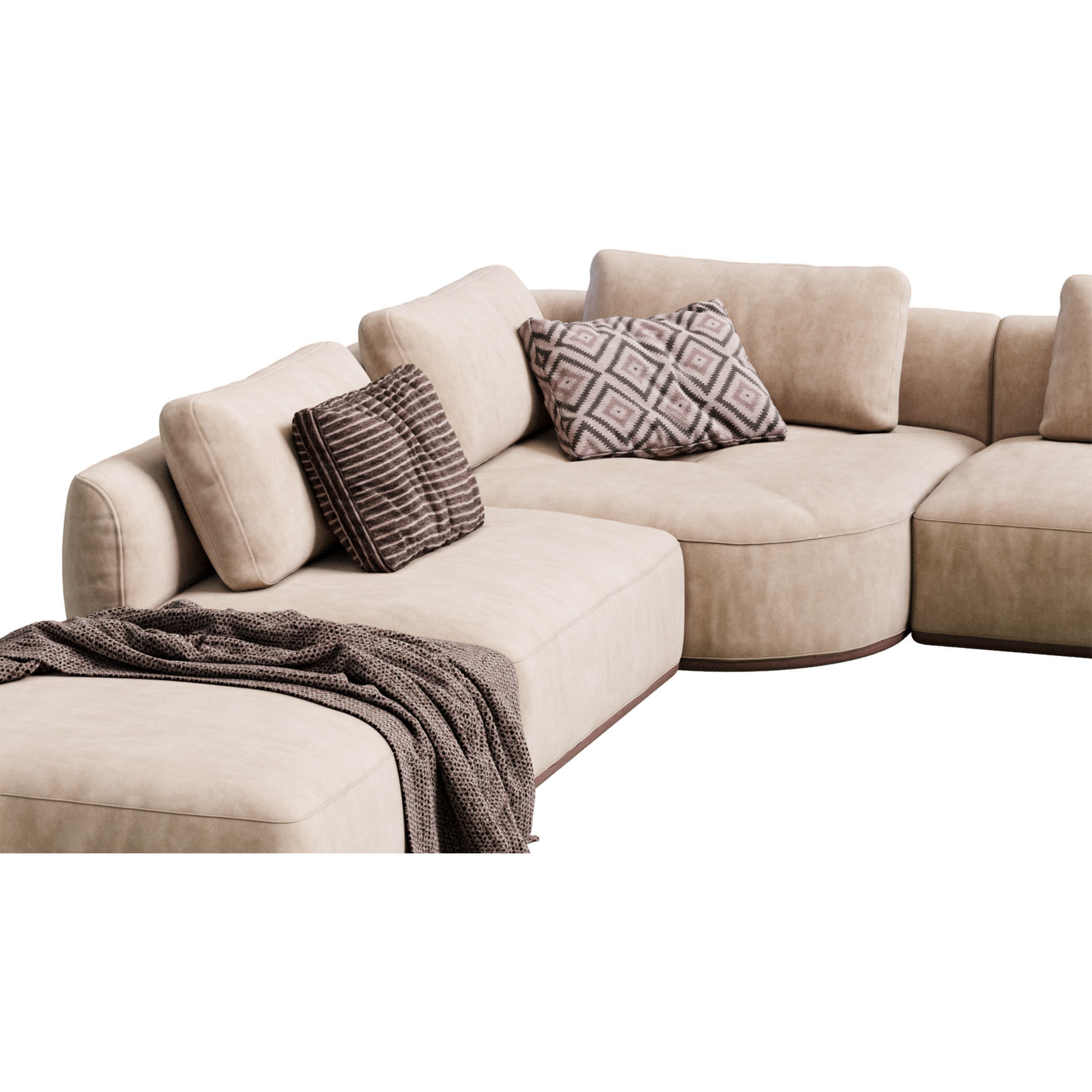 Smooth Sofa By Blanche 3D model_11