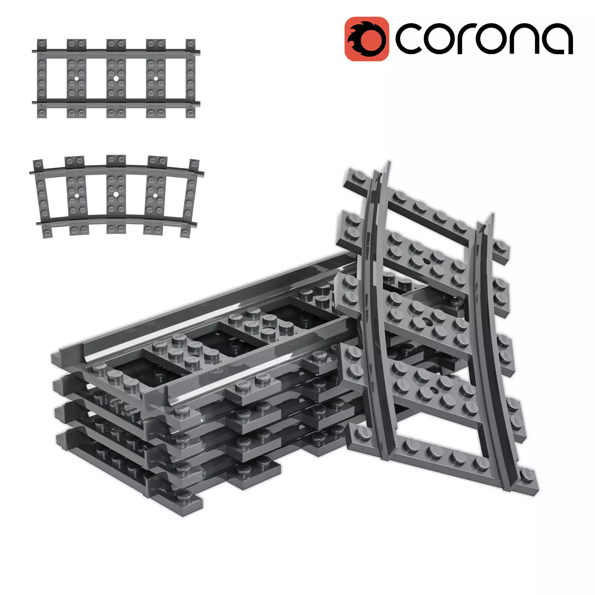 Lego Construction 3D model