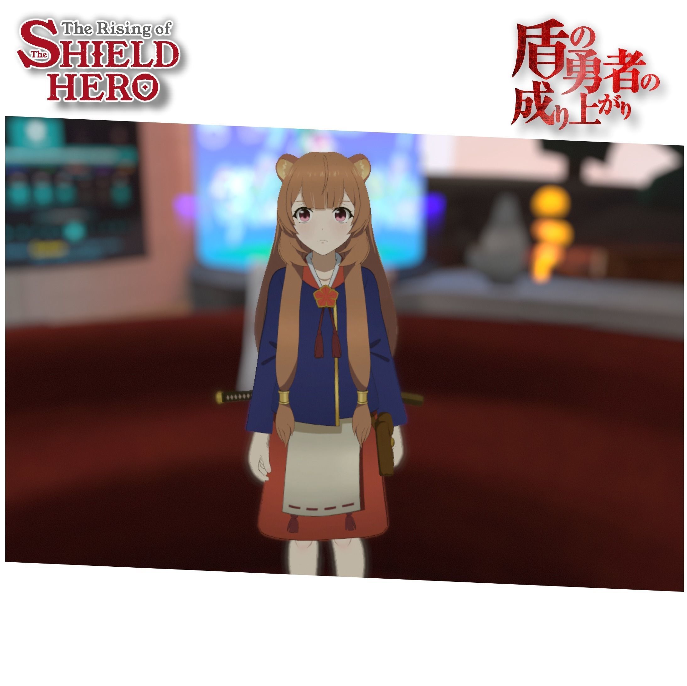 VRChat Avatar - Raphtalia - Tate No Yuusha no Nariagari Low-poly 3D model_12