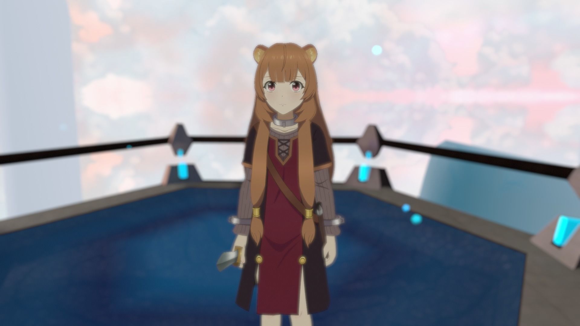 VRChat Avatar - Raphtalia - Tate No Yuusha no Nariagari Low-poly 3D model_15