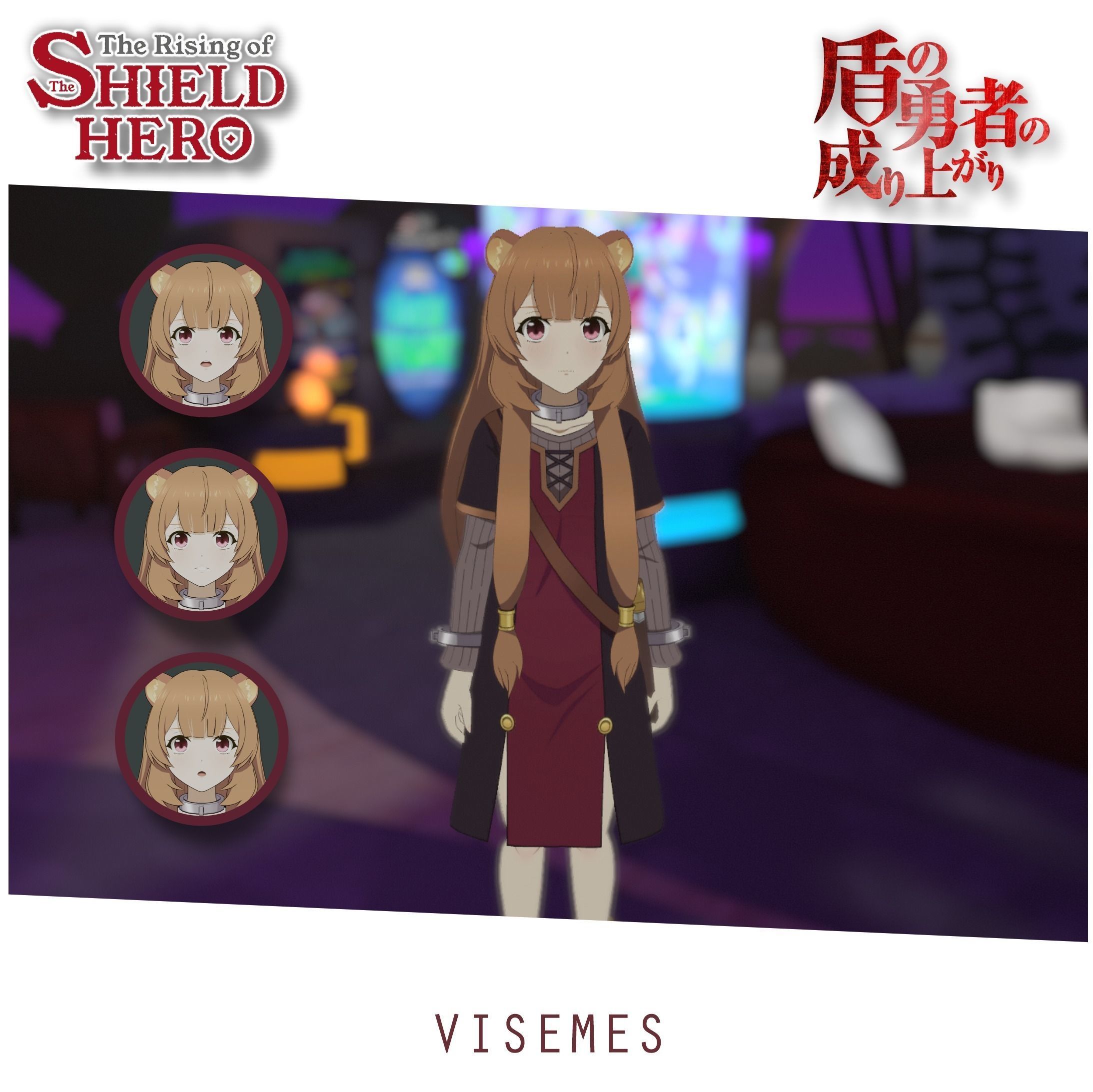 VRChat Avatar - Raphtalia - Tate No Yuusha no Nariagari Low-poly 3D model_5