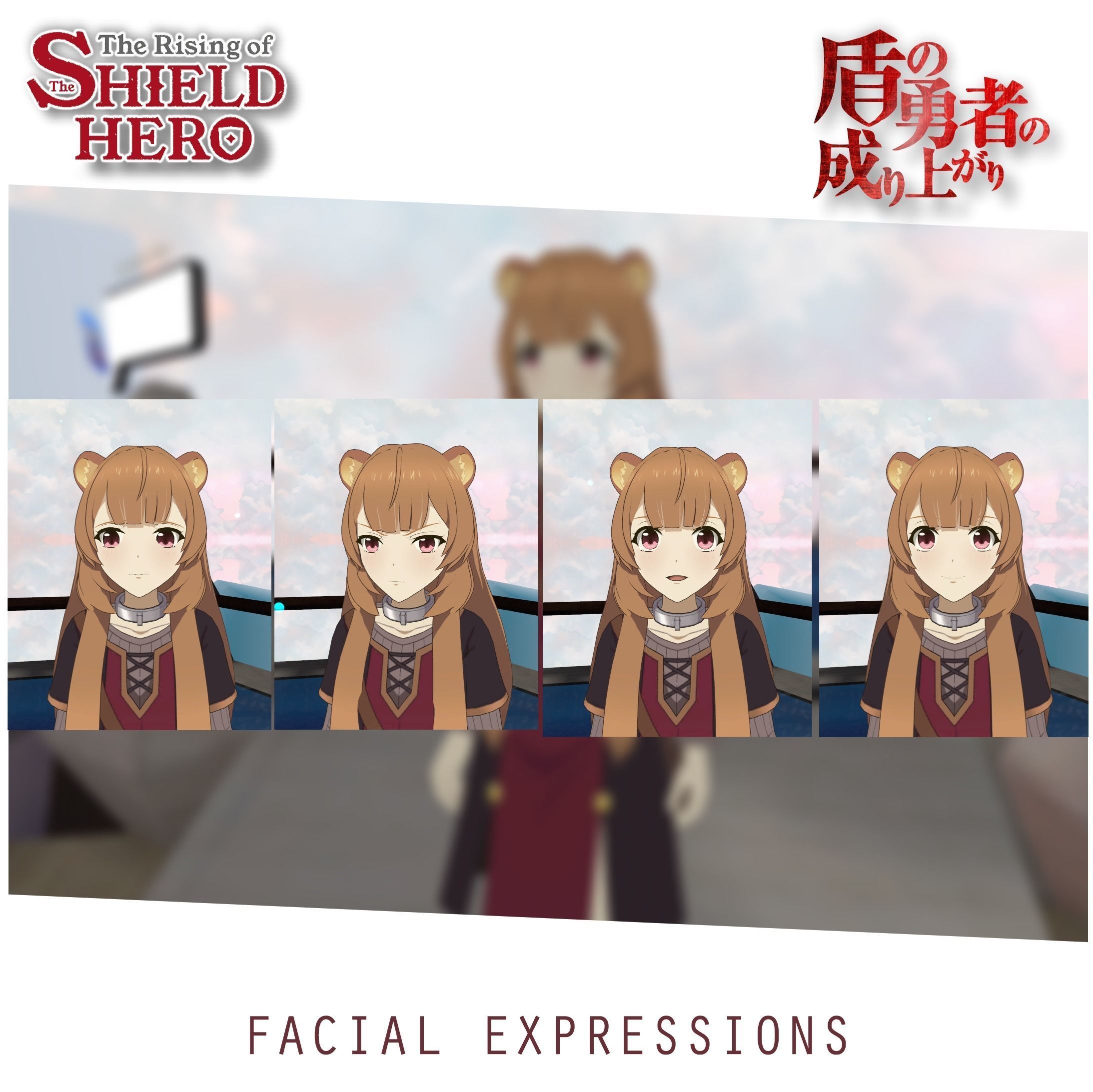 VRChat Avatar - Raphtalia - Tate No Yuusha no Nariagari Low-poly 3D model_6