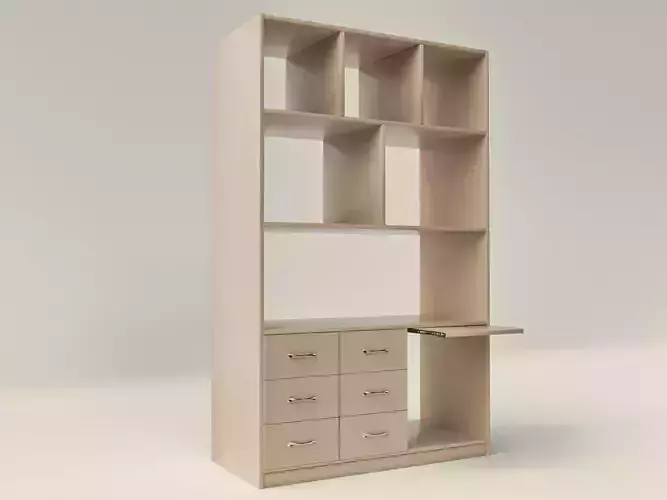 Laminate cabinet workstation