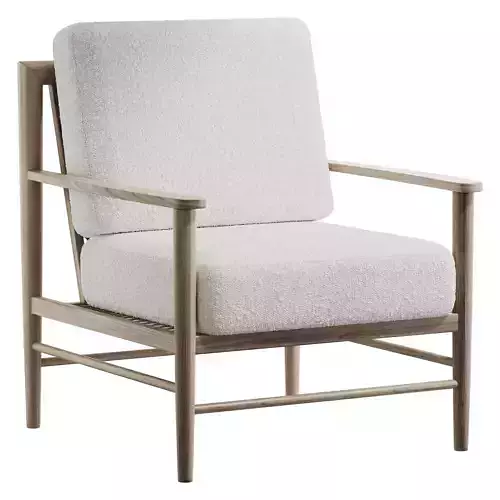 Oucle cane armchair